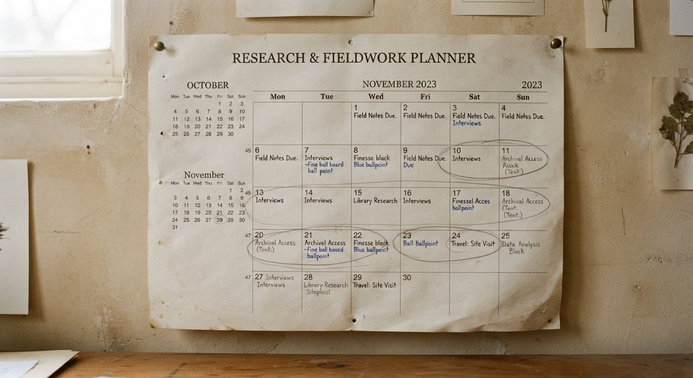 A quiet wall calendar showing several lightly circled weeks, illustrating why is my business slow right now during a boutique hotel's seasonal slowdown.