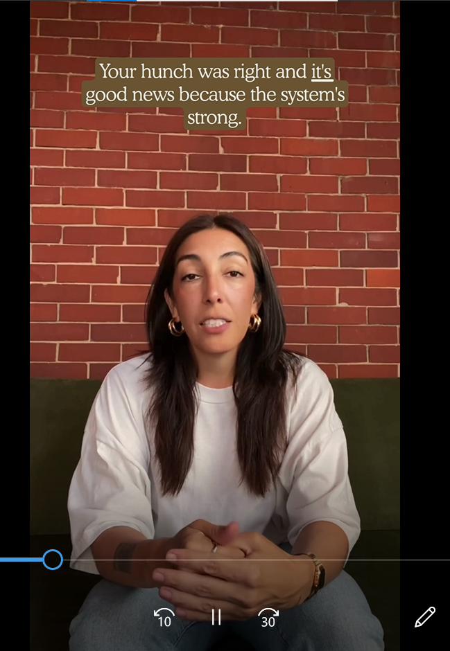 Screenshots from a video walkthrough